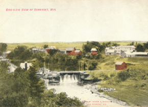 Old Image of Somerset and River.