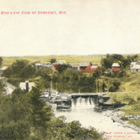 Old Image of Somerset and River.